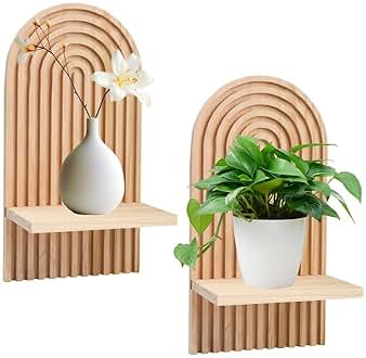 ヴィンテージ ウィッカー ピンク アーチ型ラタン収納棚 Amazon.co.jp